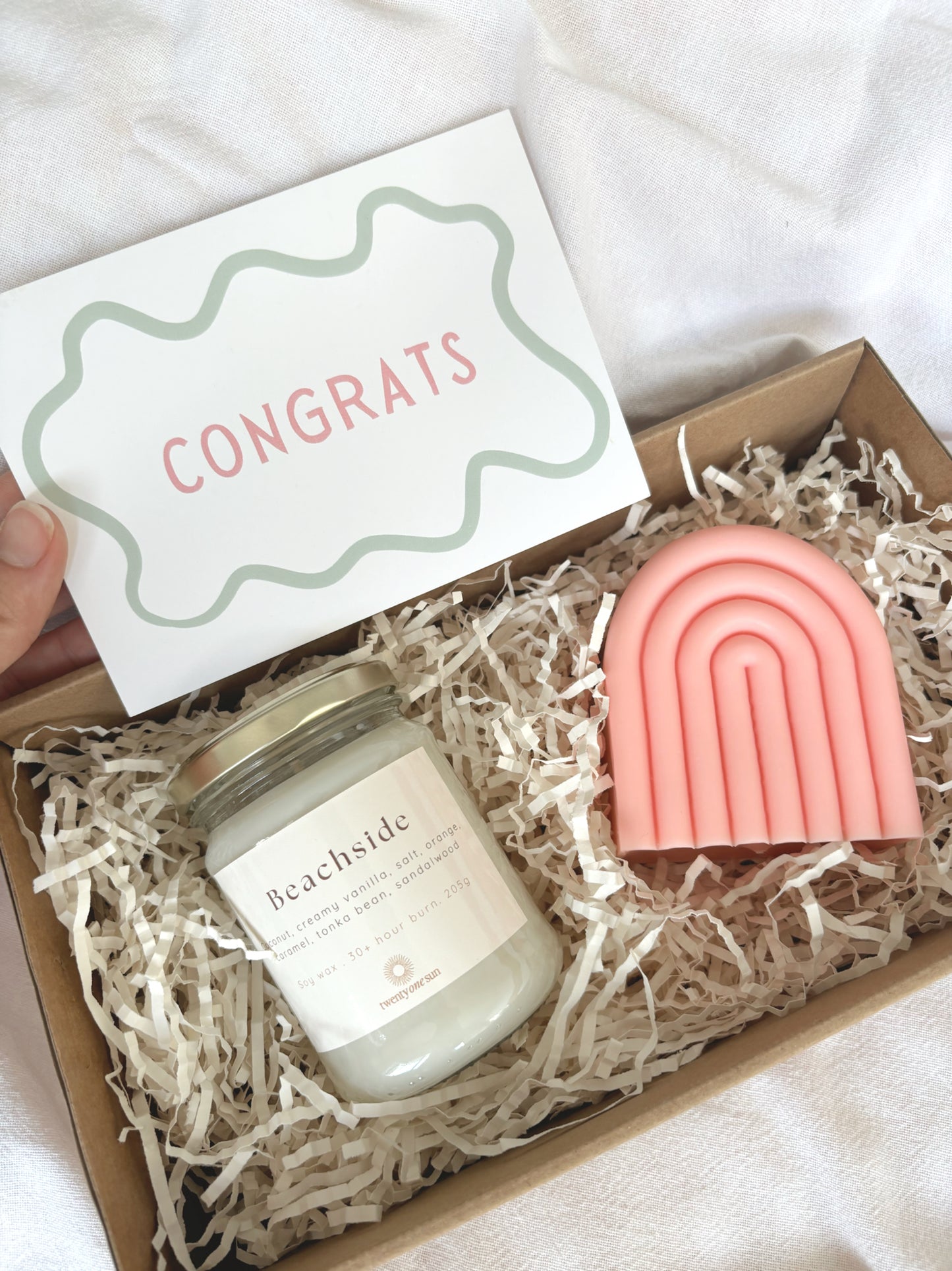 Soy Candle & Arch- Gift Box