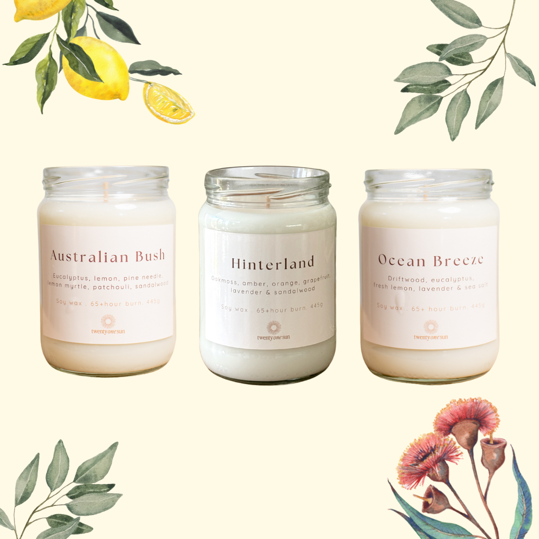 Fresh & Earthy Candle Bundle