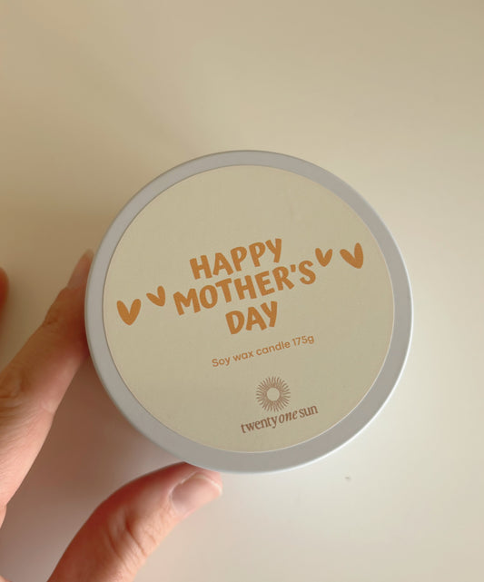 Happy Mother's Day Candle - Beachside