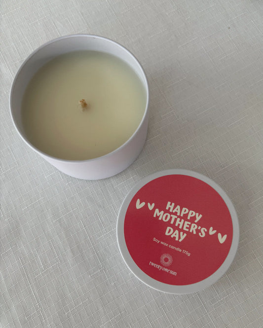 Happy Mother's Day Candle - Black Raspberry & Vanilla