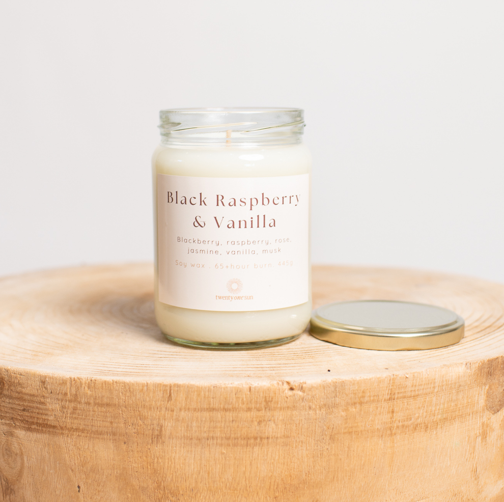 Black Raspberry & Vanilla – Twenty One Sun