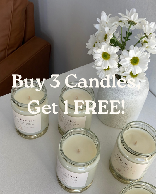 Buy 3 Candles, Get 1 FREE