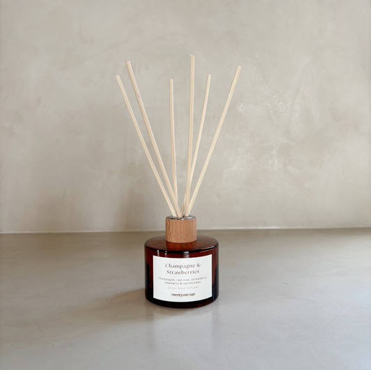 Champagne & Strawberries Reed Diffuser