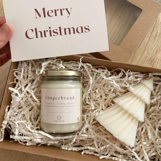 Merry Christmas - Candle Gift Box
