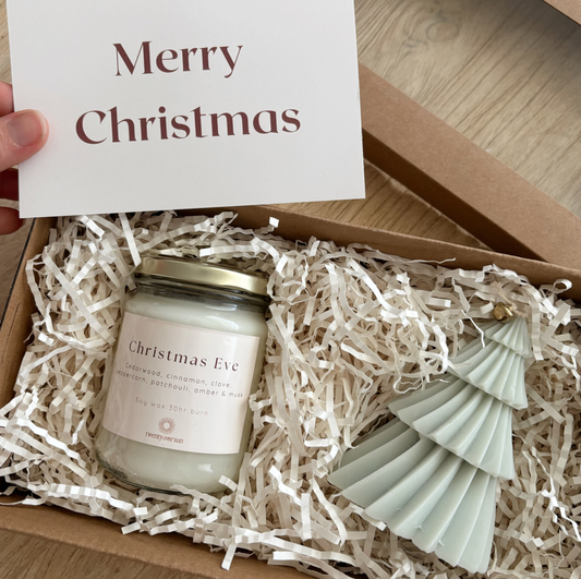 Merry Christmas - Candle Gift Box