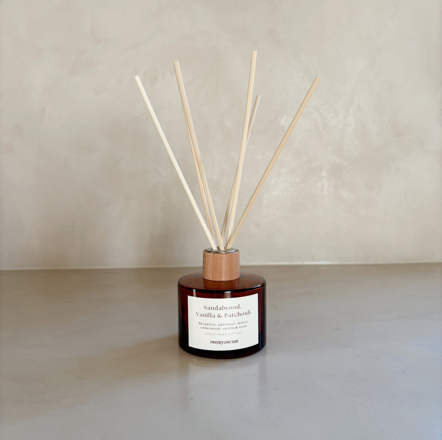 Sandalwood, Vanilla & Patchouli Reed Diffuser