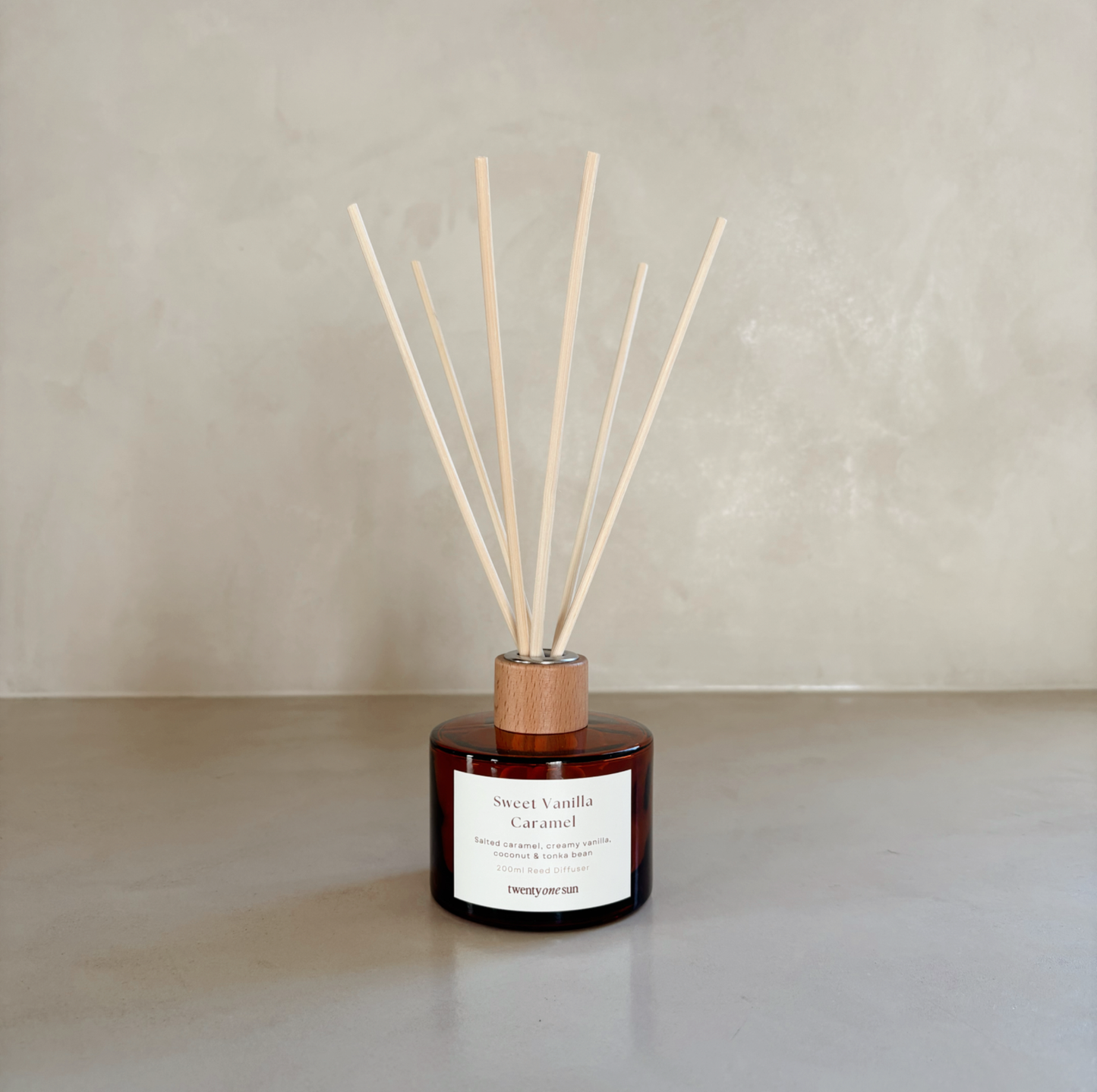 Sweet Vanilla Caramel Reed Diffuser