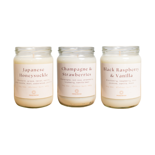 Sweet & Fruity Candle Bundle
