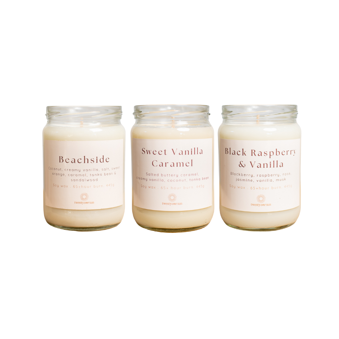 Vanilla Favourite's Candle Bundle